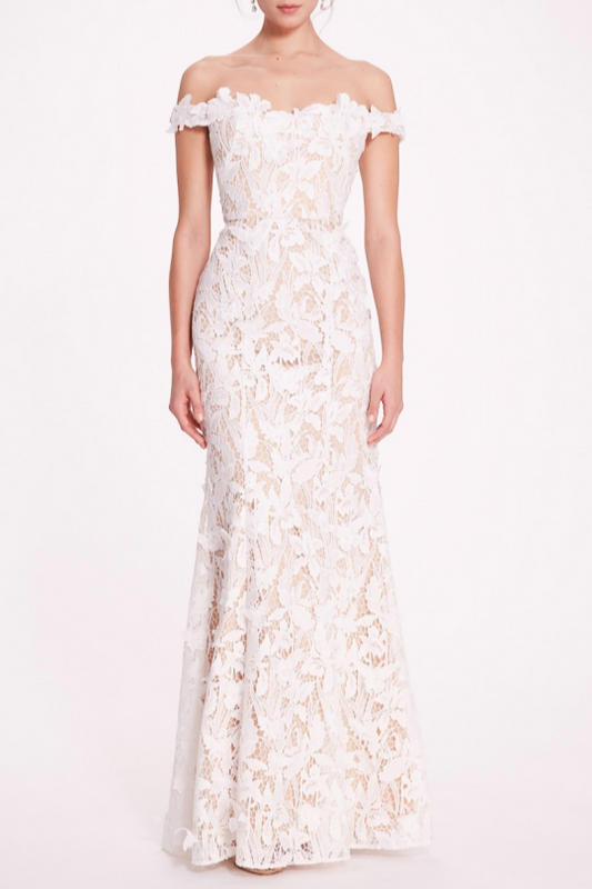 Off-Shoulder Gown