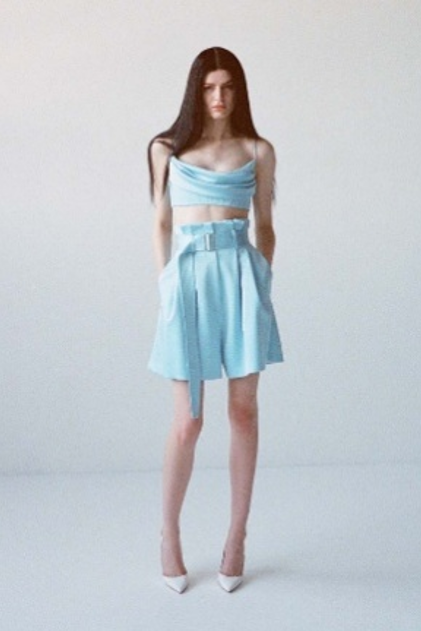 Corset Top and Shorts