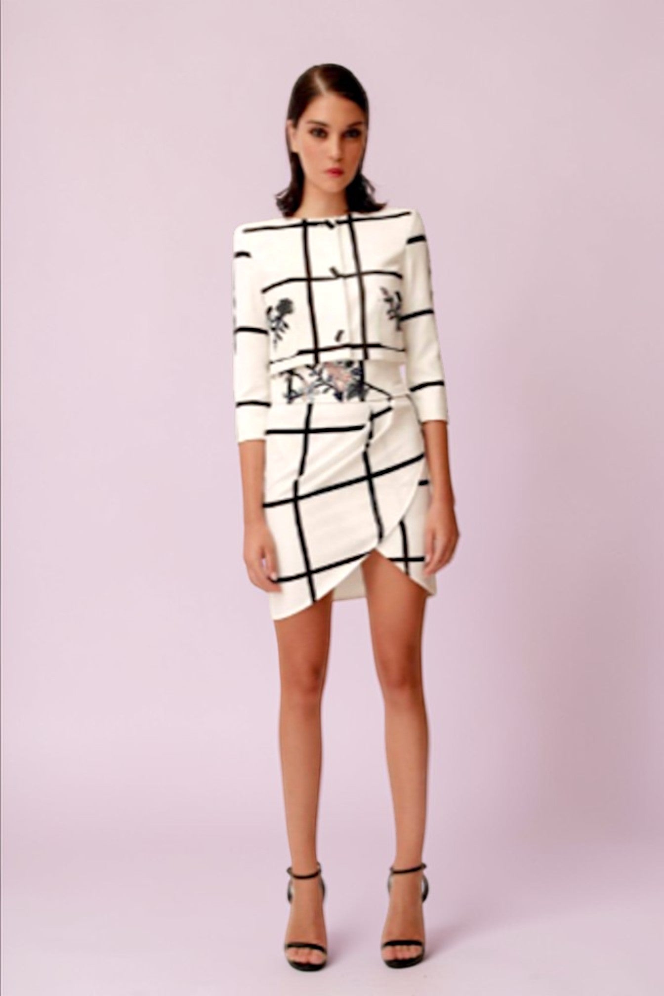Blazer Top & Short Skirt