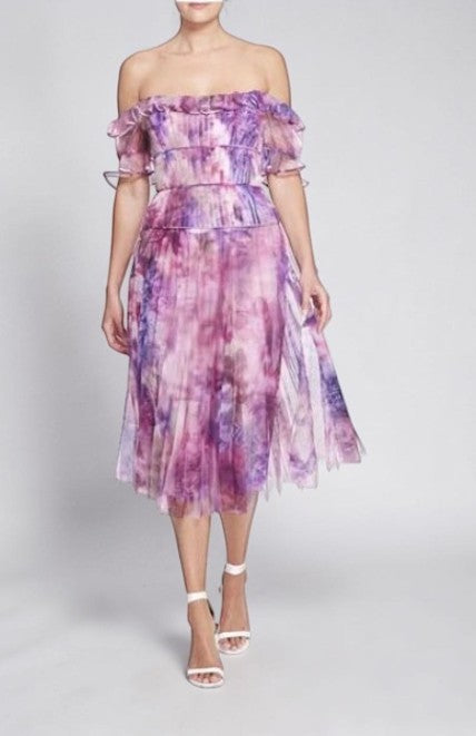 Mesh Midi Dress