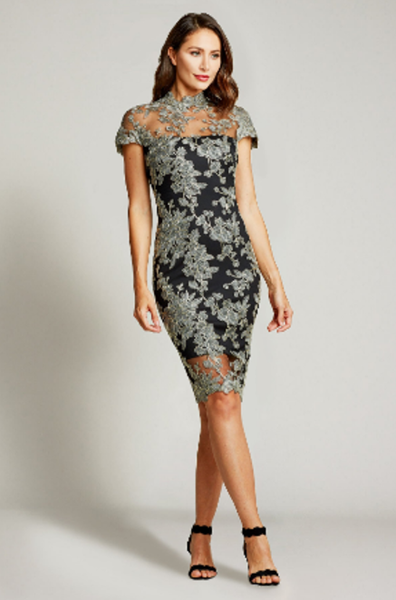 Cap Sleeve Lace Dress