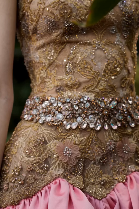 Sleeveless Evening Gown