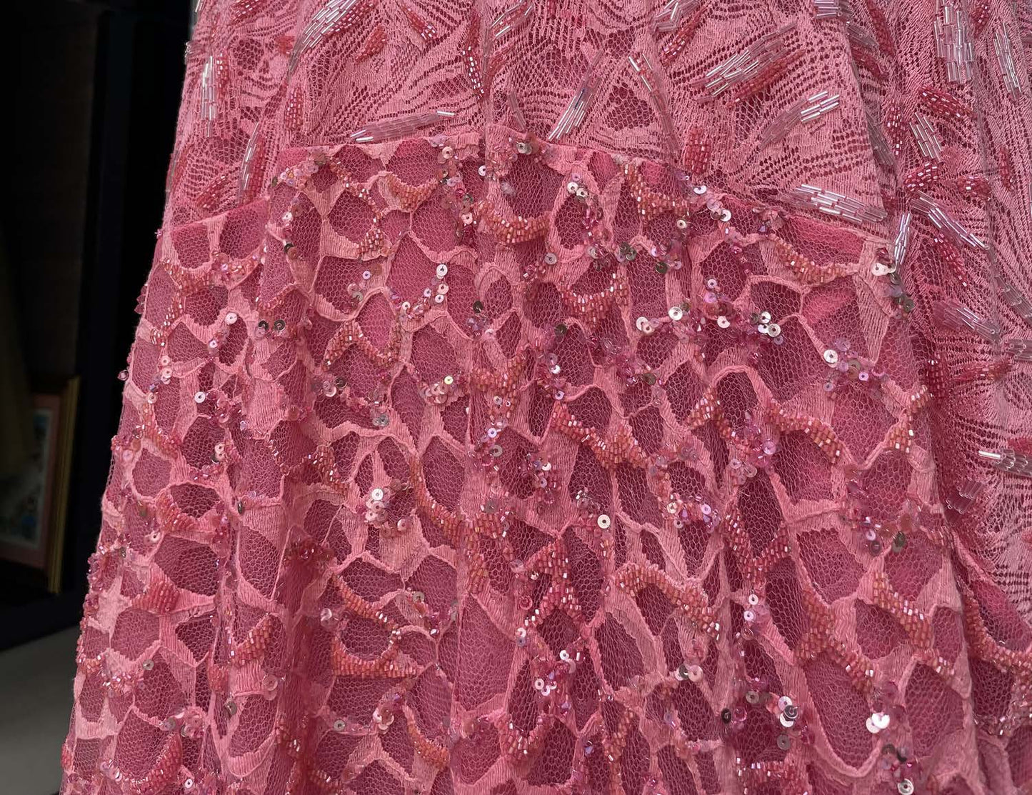 Illusion Neck Embellished Gown