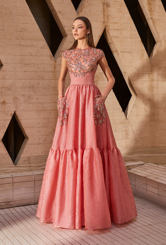 Short Sleeve Gown