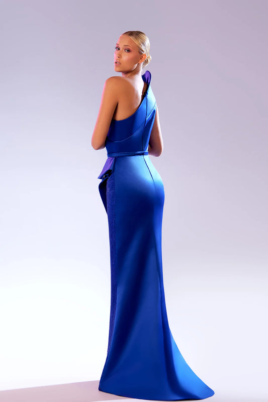 Fishnet Embroidery Gown
