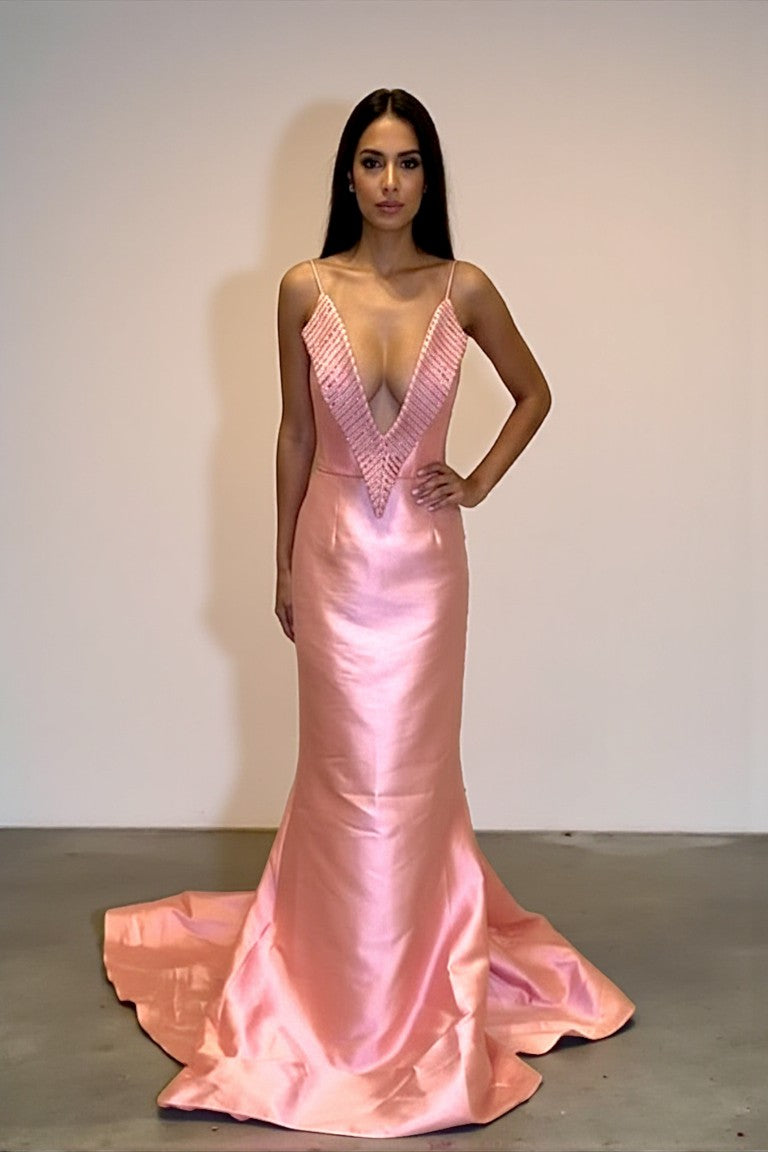 Silk Satin Gown