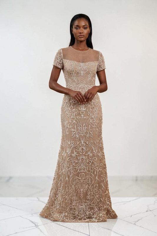Corded Lace Gown
