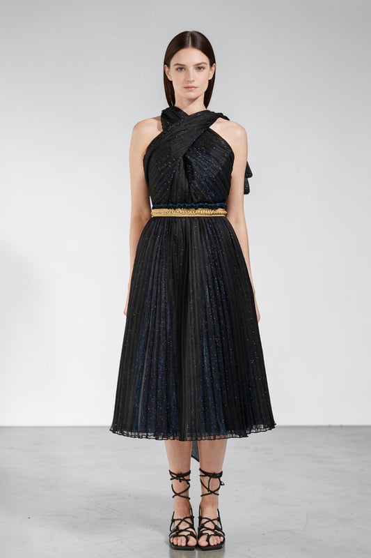 Berenice Halter Neck Midi