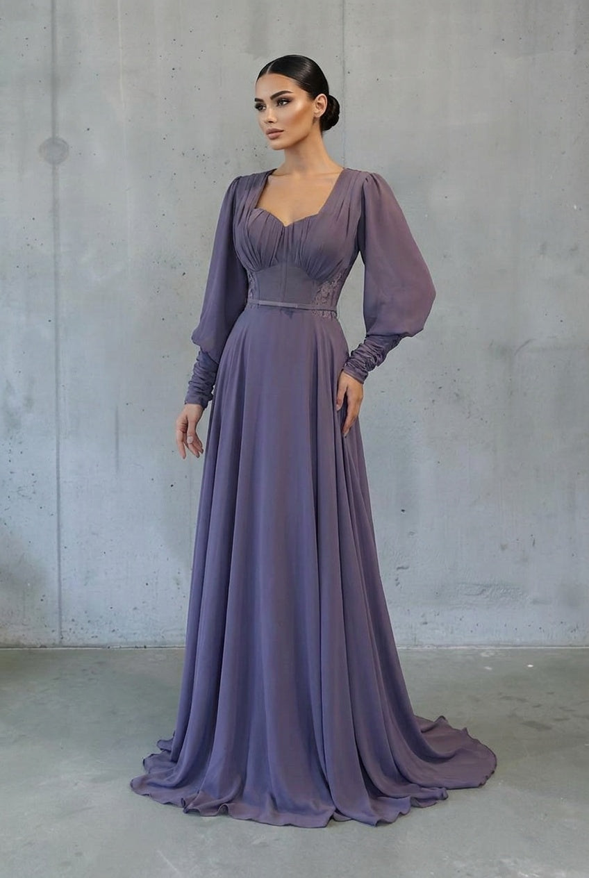 Long Sleeve Gown