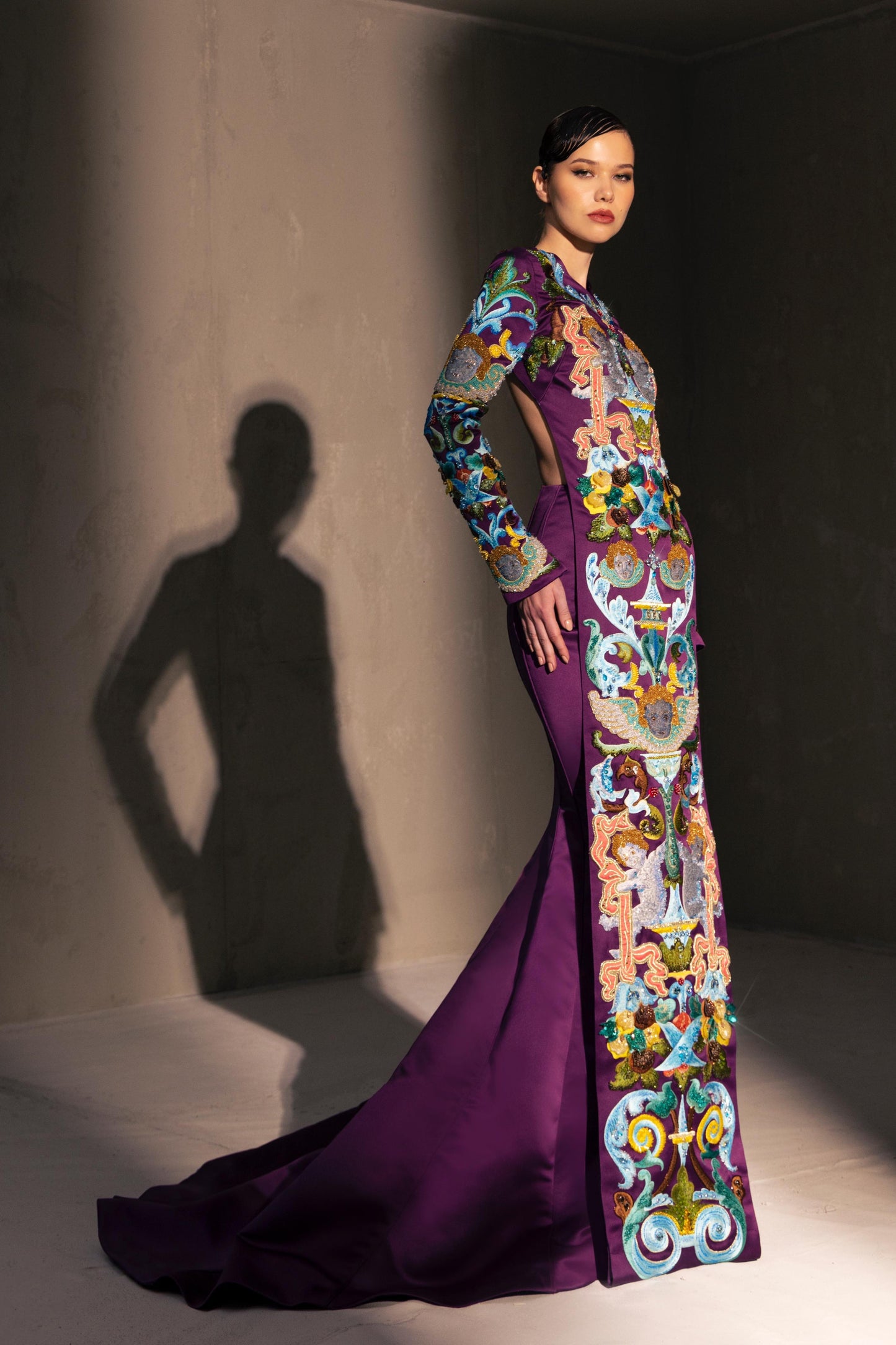 Ornate Embroidered Gown