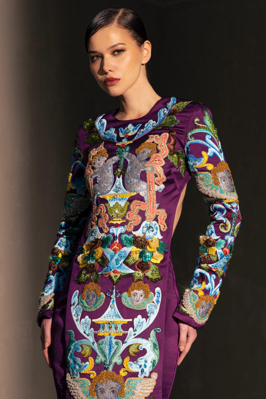 Ornate Embroidered Gown