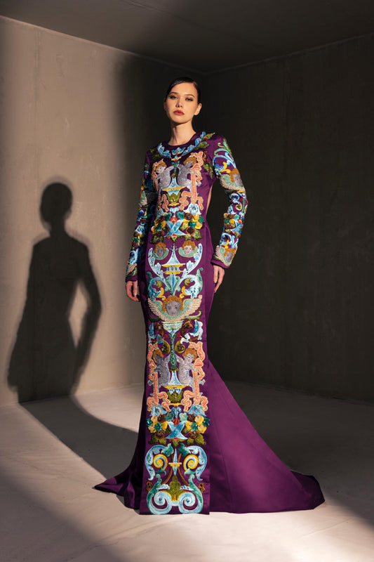 Ornate Embroidered Gown