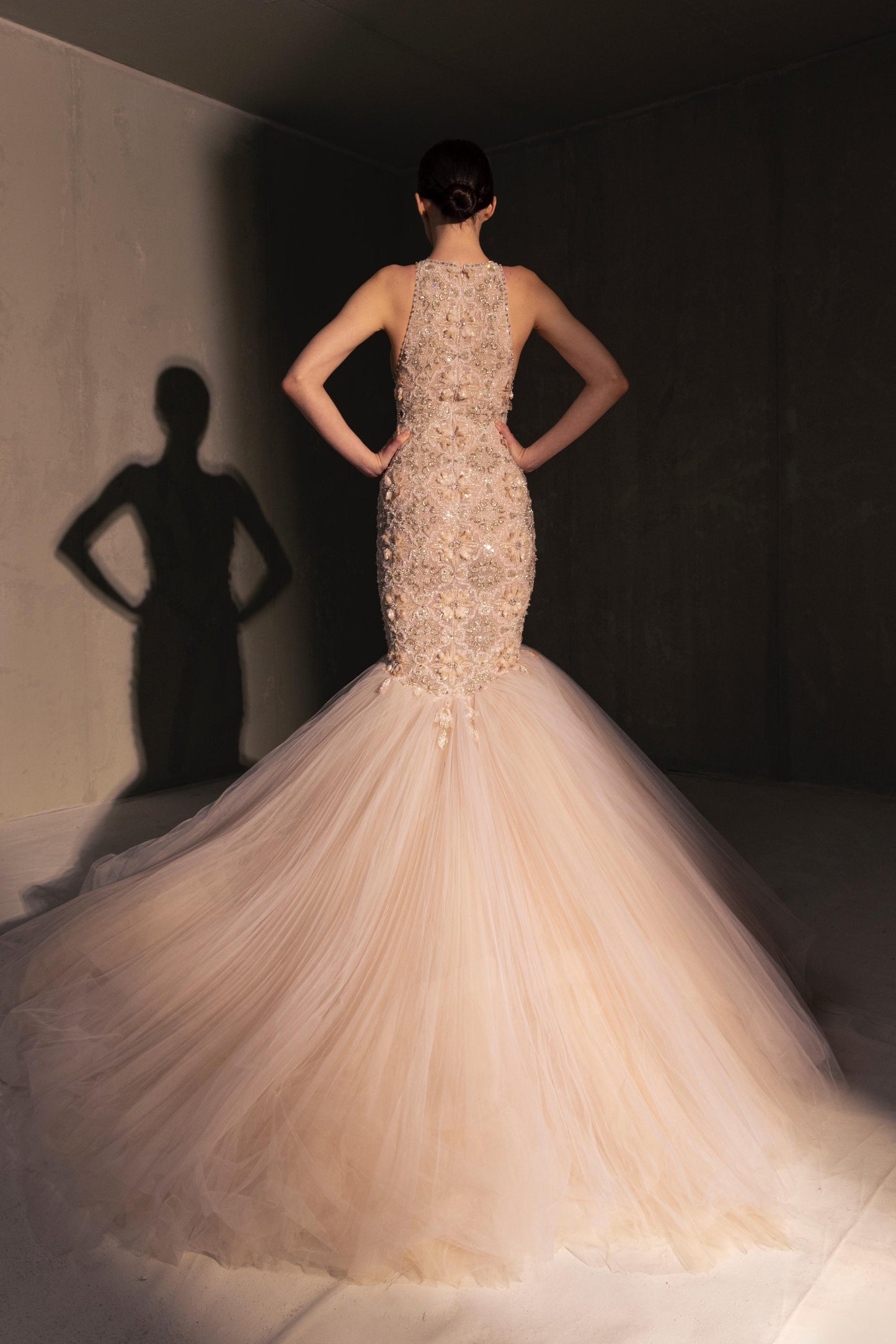 Beaded Mermaid Gown