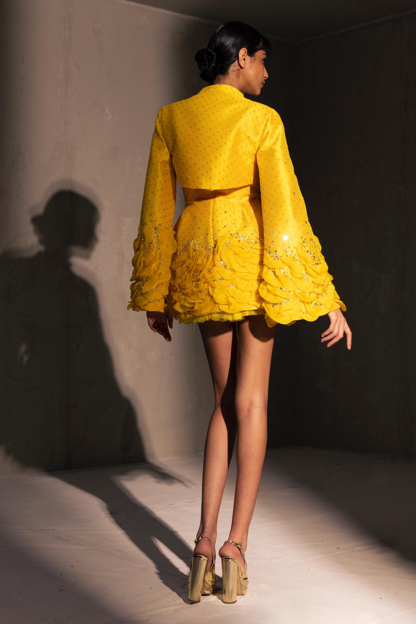 Petal Mini Dress and Jacket