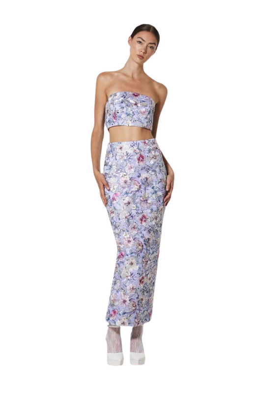 Iris Floral Dress