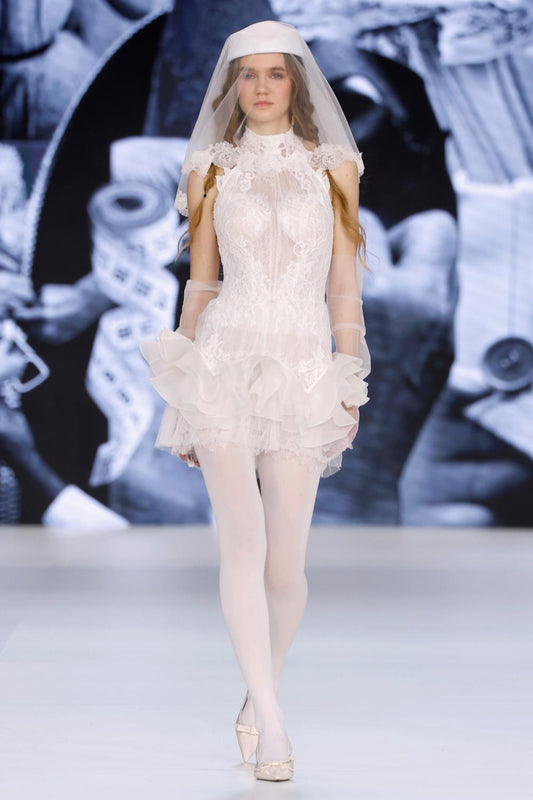 Kytha Mini Dress & Veil
