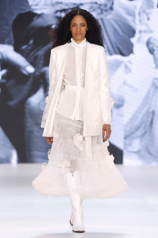 Nef Jacket, Olyra Skirt & Ivy Blouse