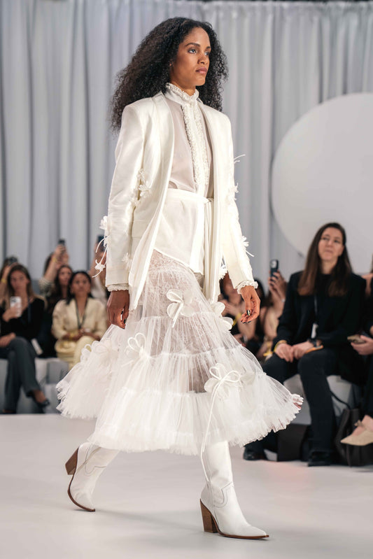 Nef Jacket, Olyra Skirt & Ivy Blouse