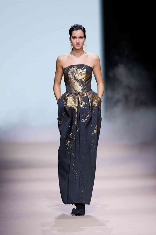 Architectural Marble Gown