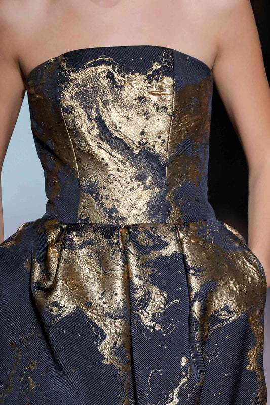 Architectural Marble Gown