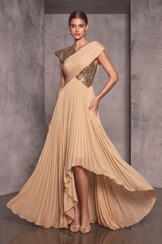 Merceria Criss Cross Gown