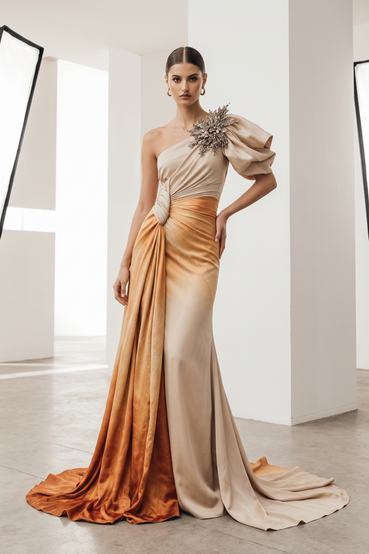 Mercury Ombre Gown