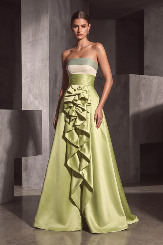 Vestido Largo Multiusos Sin Tirantes