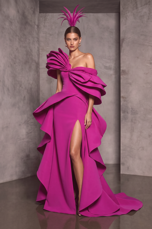 Vestido asimétrico Benecia
