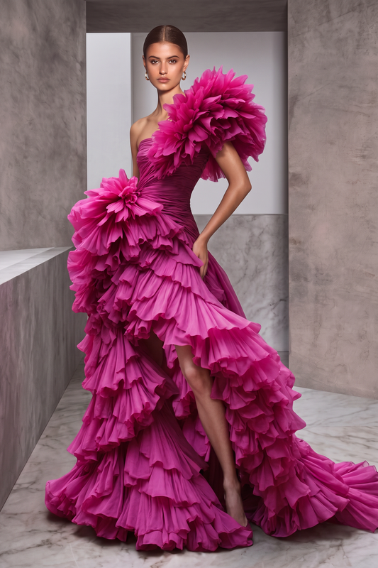 Vestido Lauralei Magenta
