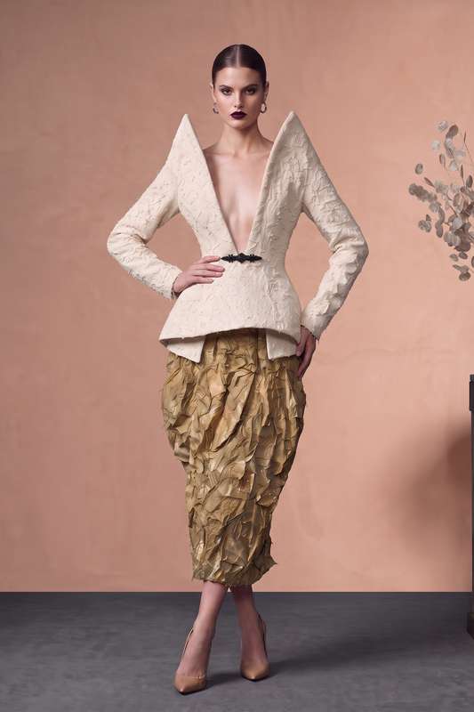 Long Sleeve V-Neck Dress