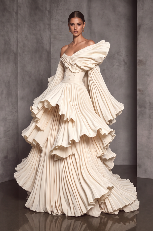 Amarita Pleat Gown