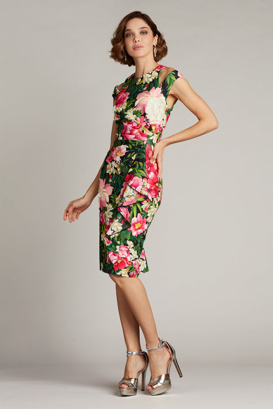 Floral Sheath Dress