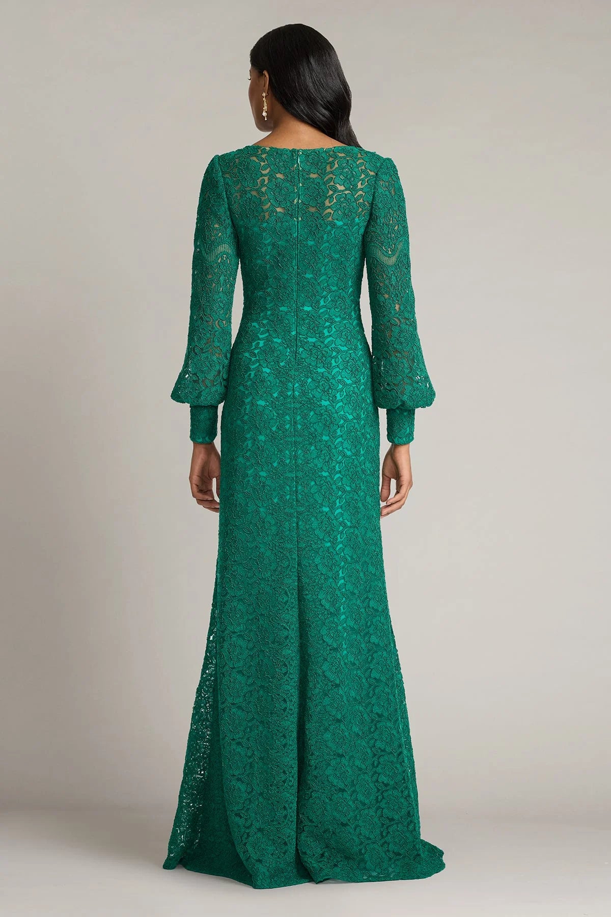 Wohler Cord Embroidered Tulle Gown