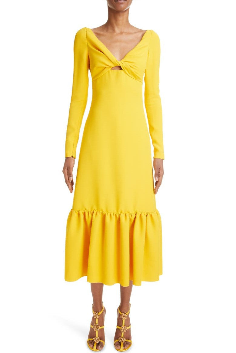 Ruffle Hem Dress