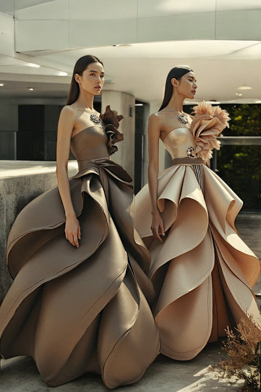 Daneeri Strapless Gown