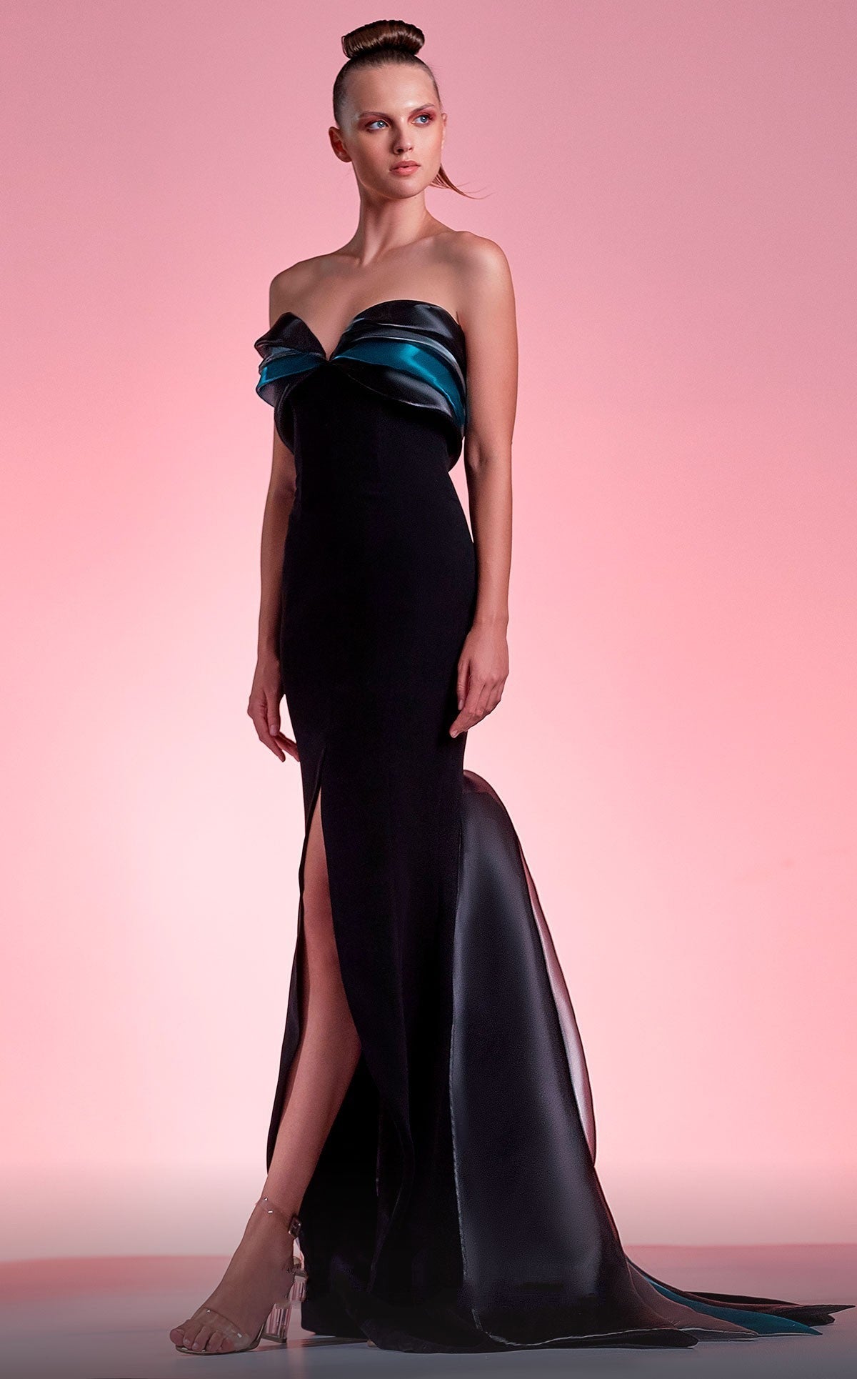 Strapless Fishtail Gown