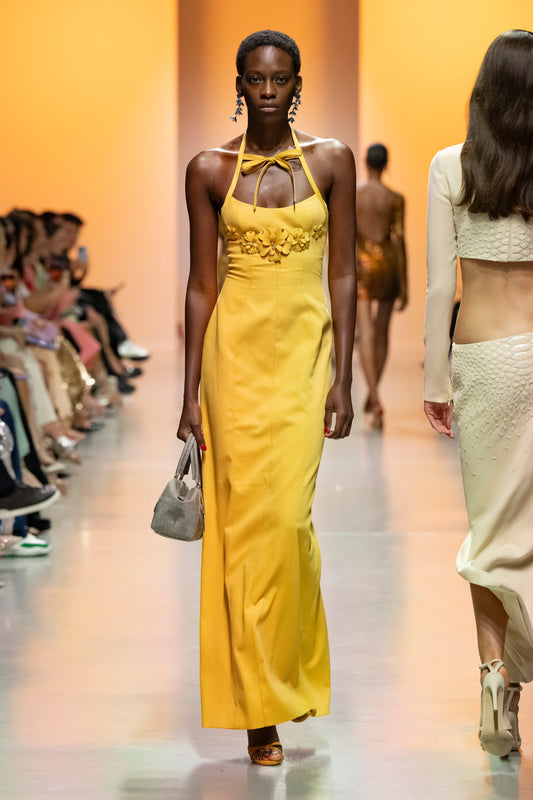 Gabardine Gown