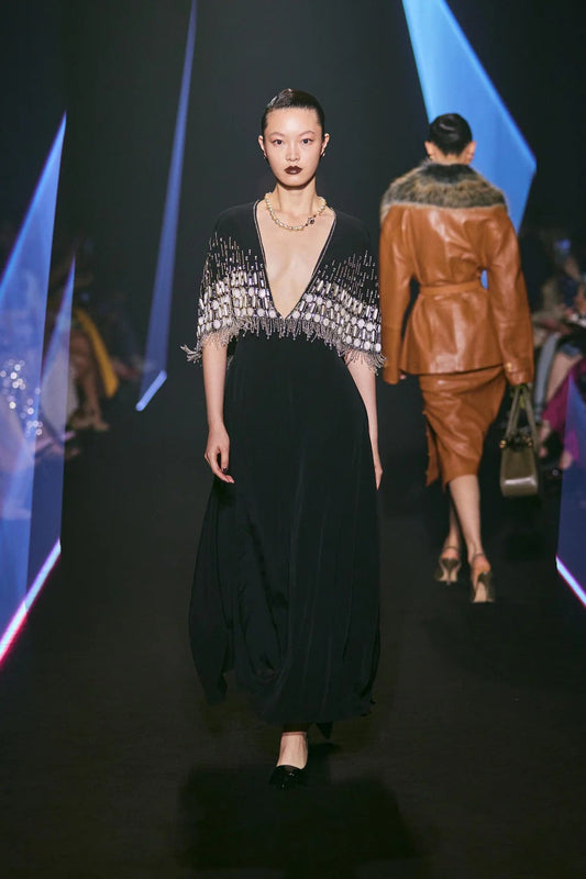 Beaded Midi Dress