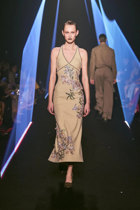 Beaded Midi Dress