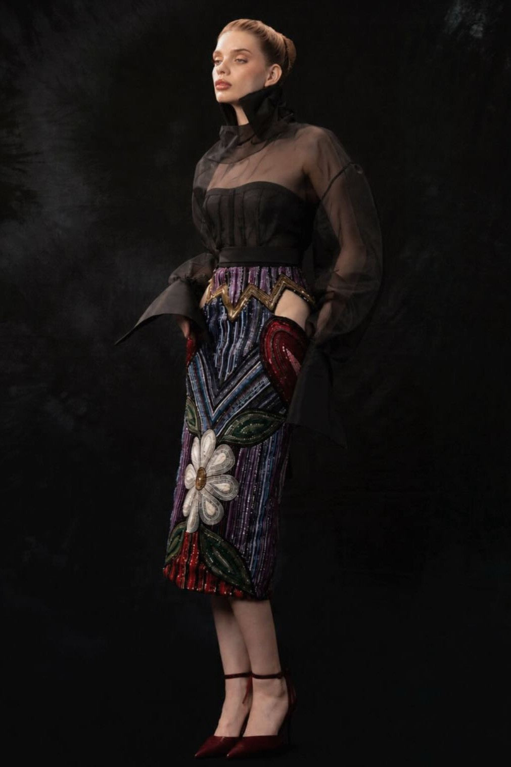 Long Sleeve Midi Dress