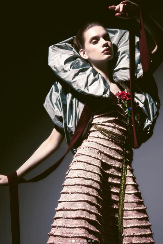 Dramatic Midi Dress