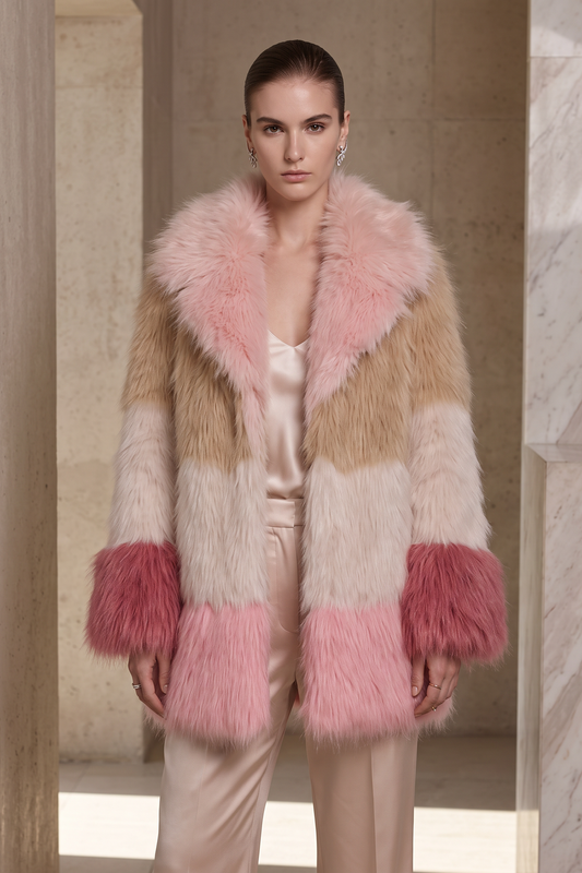 Neapolitan Faux-Fur Short Coat