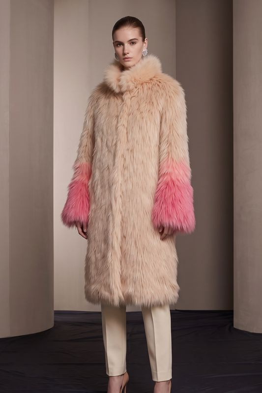 Frosted Cuff Coat