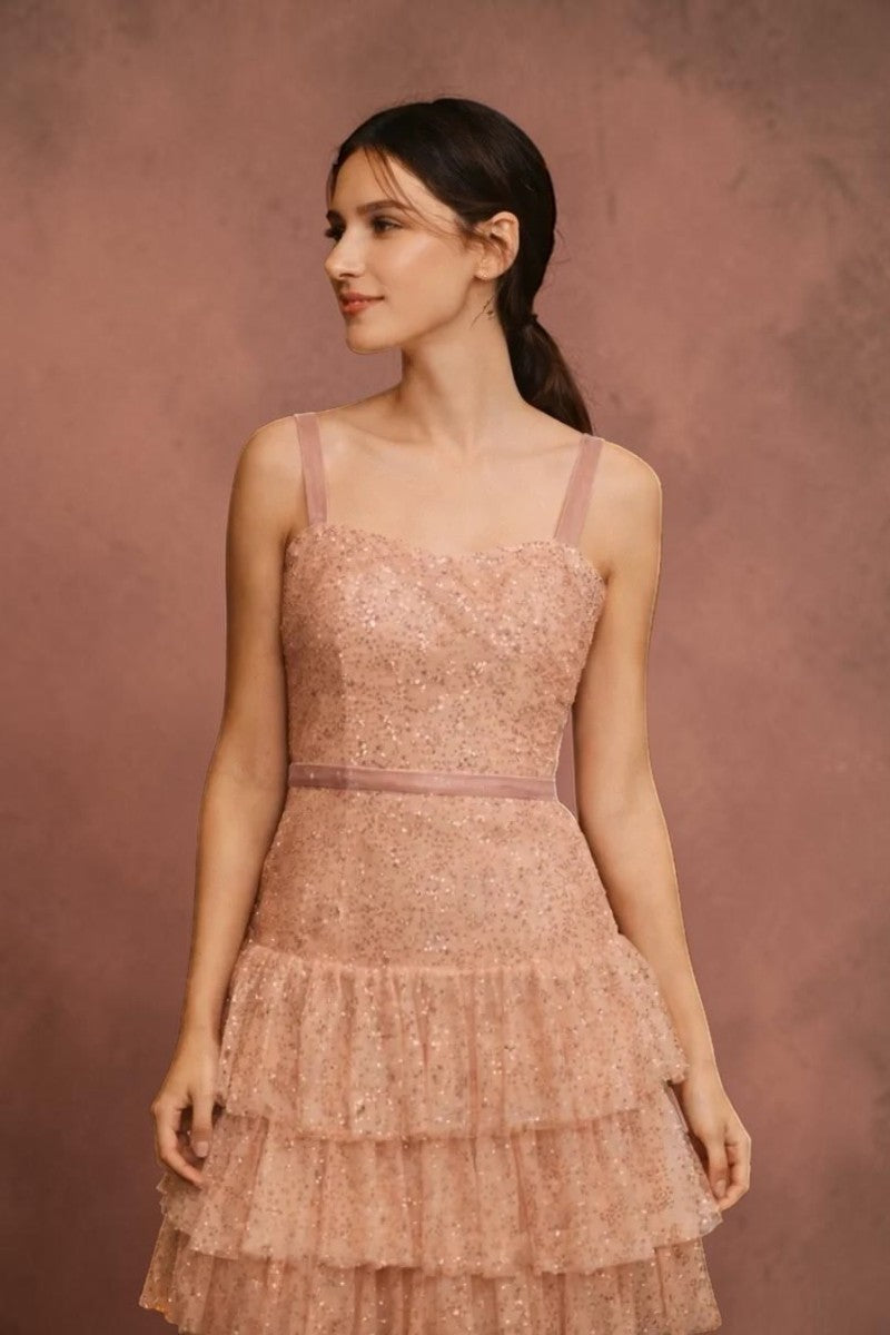 Tiered Cocktail Dress