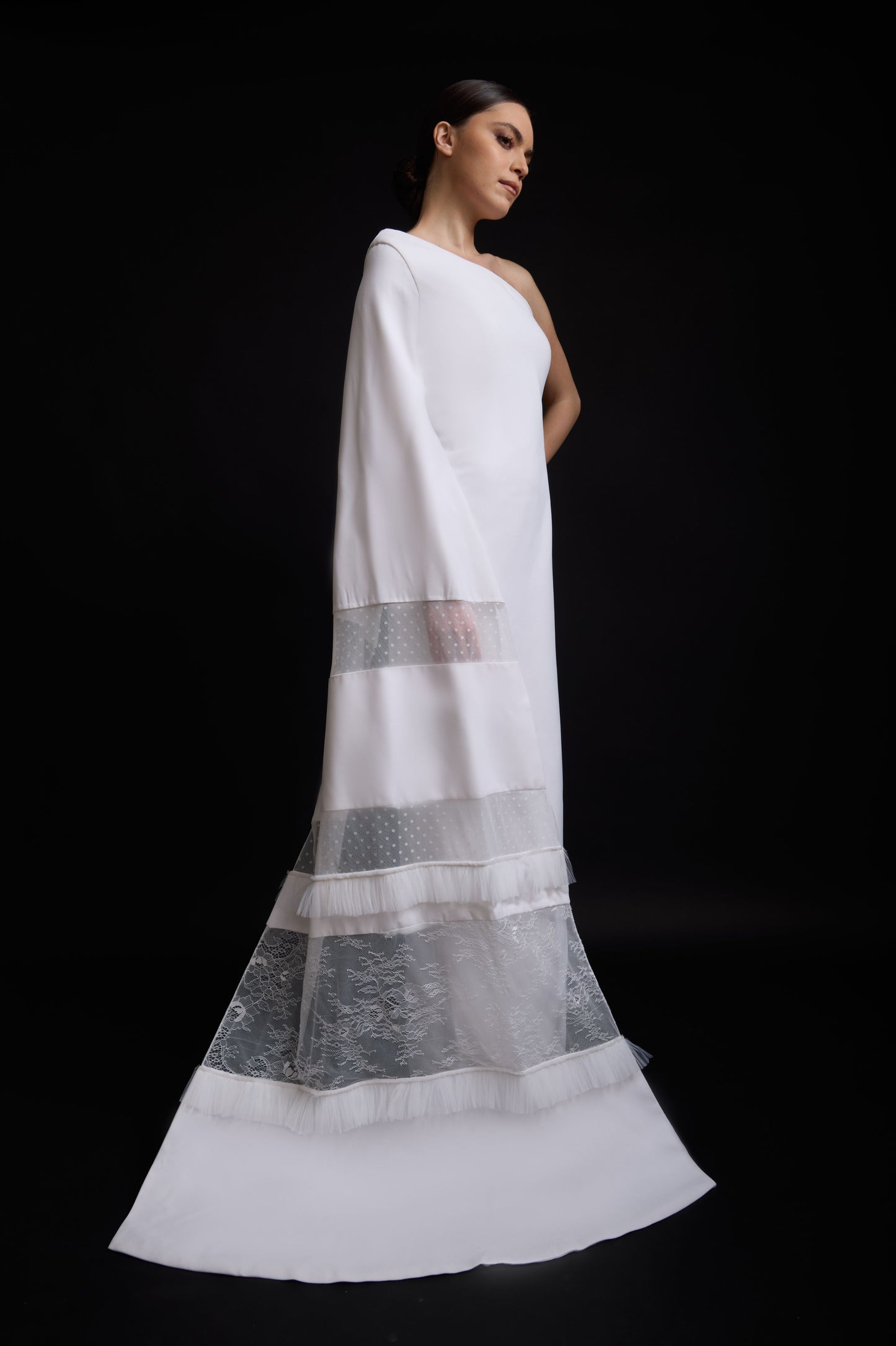 One-Shoulder Gown
