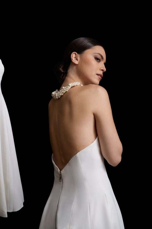 Halter Neck Gown