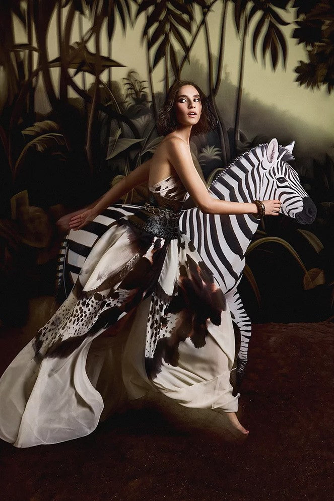 One-Shoulder Gown