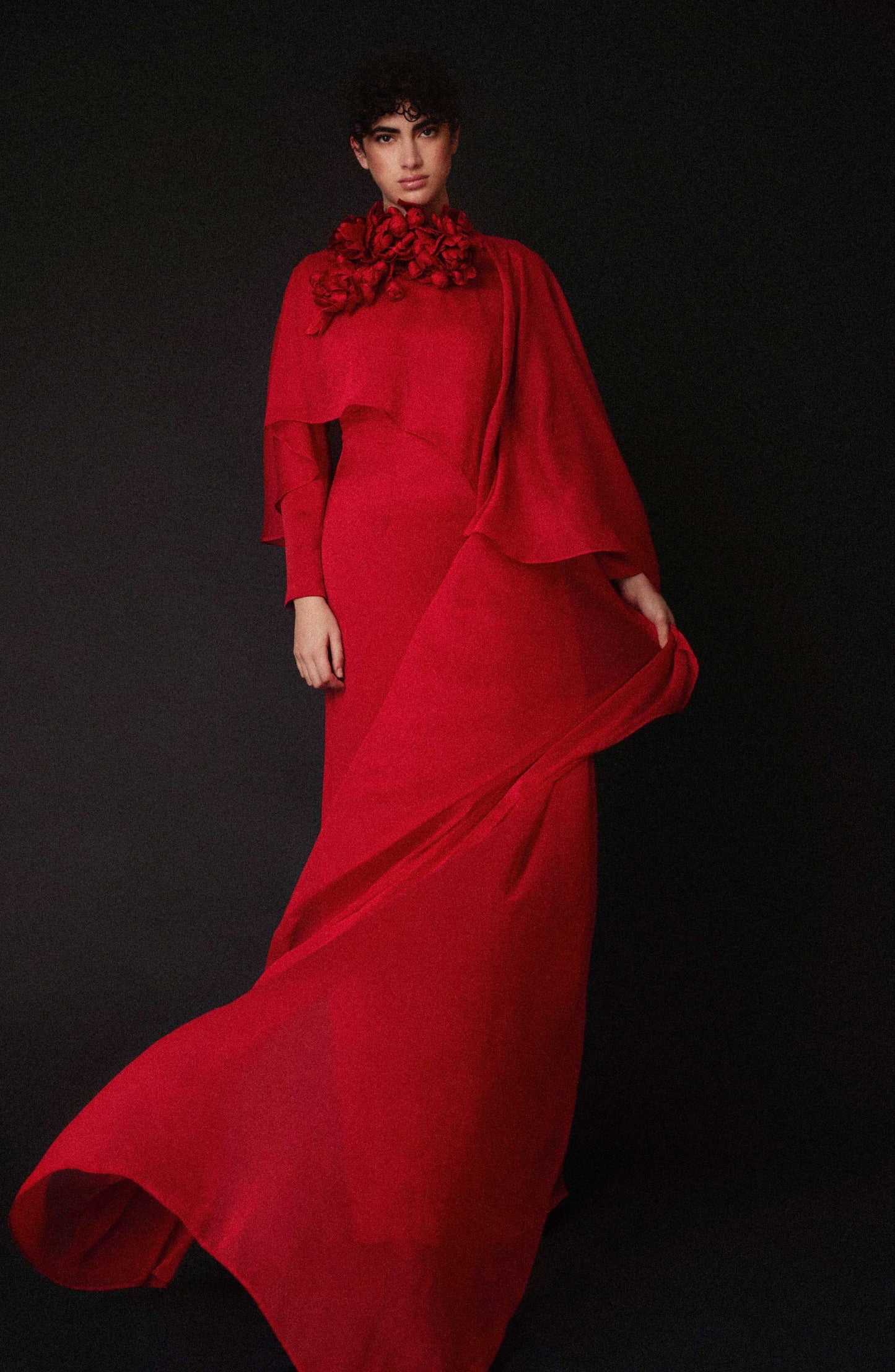 Zinnia Cape Caftan