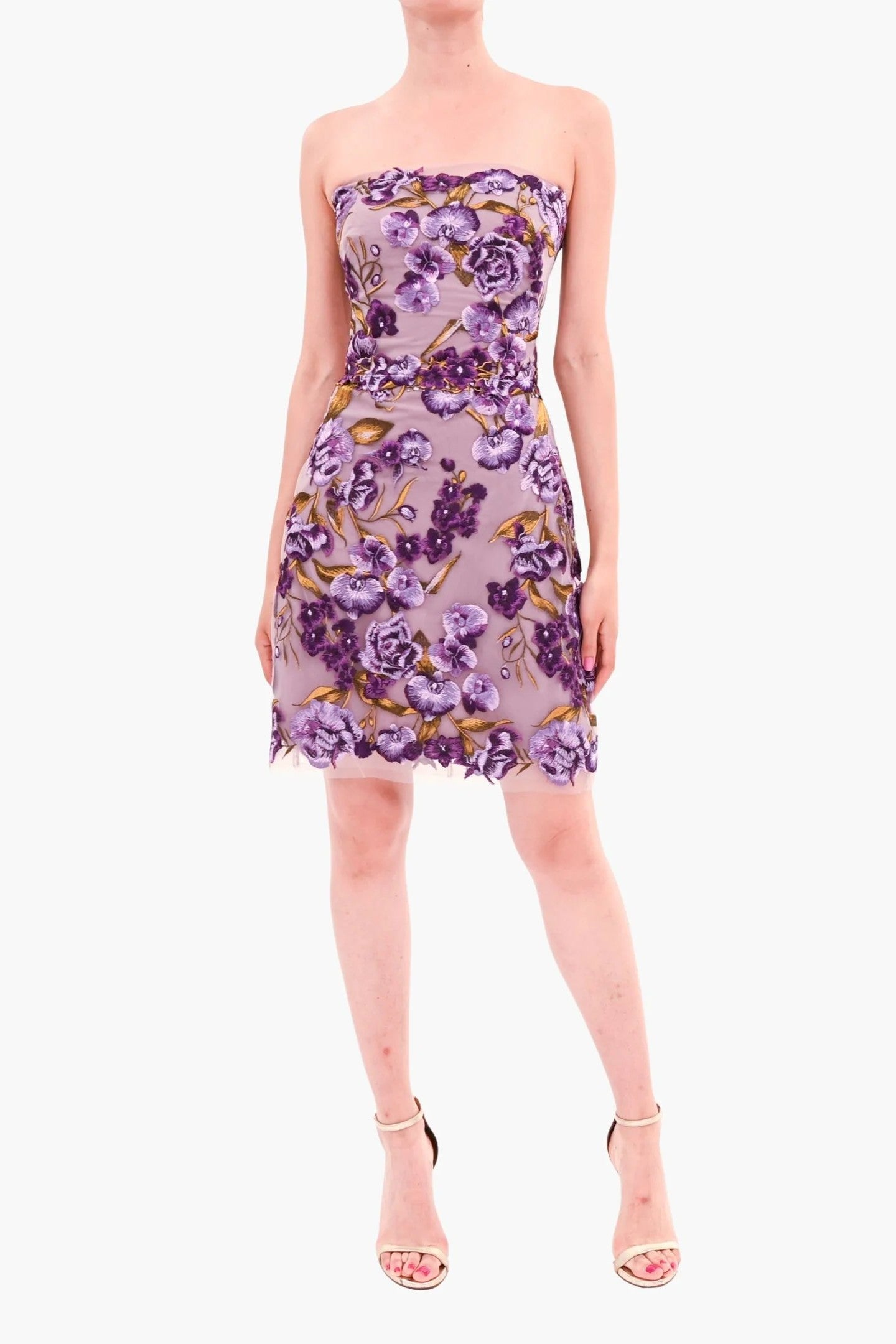Strapless Mini Dress