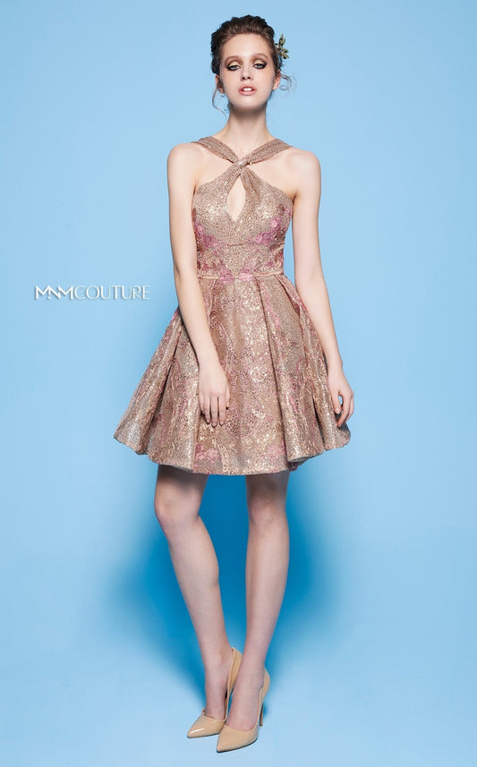 Sleeveless Sequin Cocktail Dress